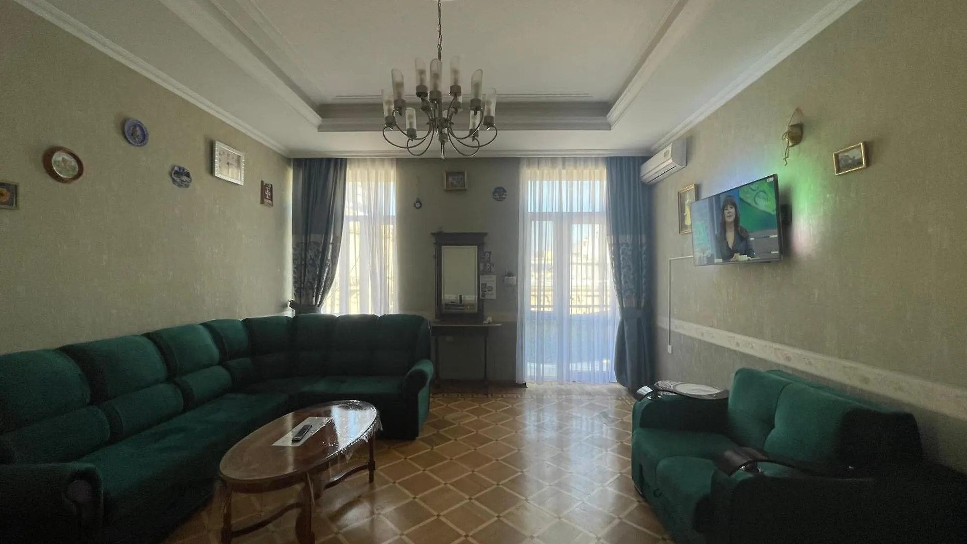 Fountain Square-Balconies In Old Town Apartment Baku