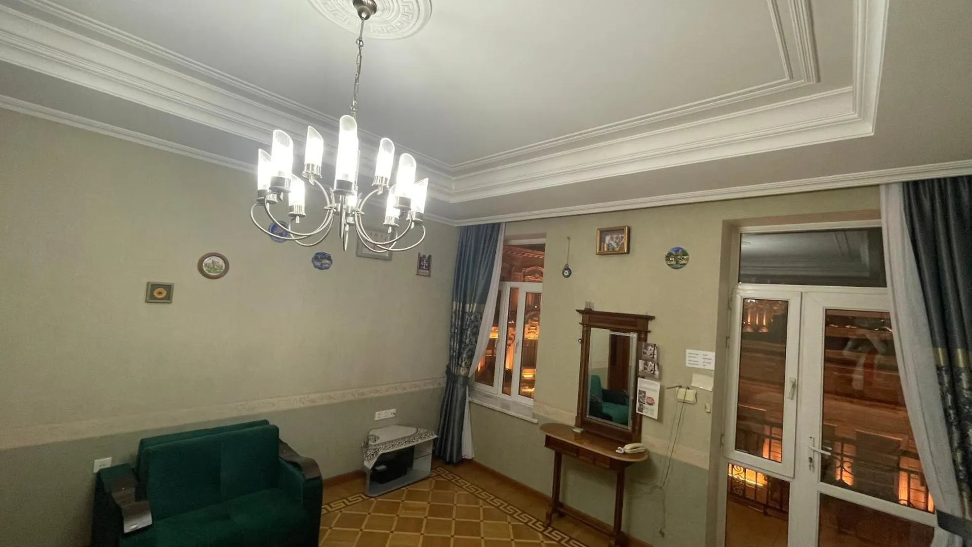 Fountain Square-Balconies In Old Town Apartment Baku