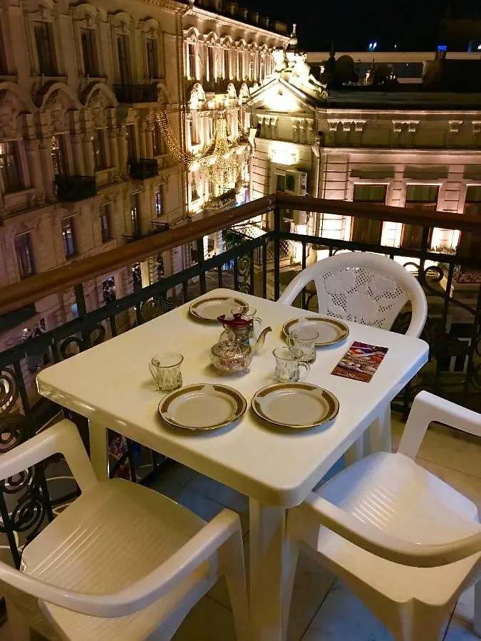 Fountain Square-Balconies In Old Town Apartment Baku