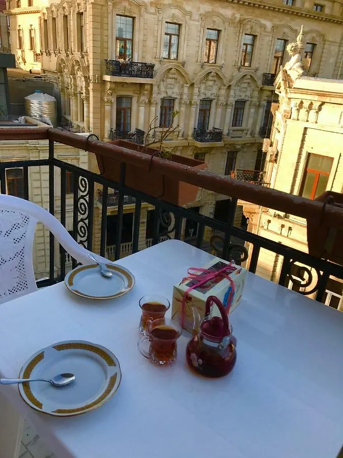 Fountain Square-Balconies In Old Town Apartment Baku